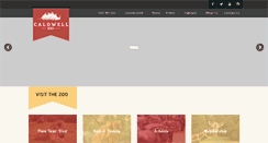 Desktop Screenshot of caldwellzoo.org